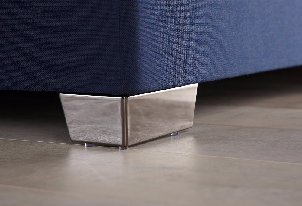 Blauwe boxspring Royal Superior