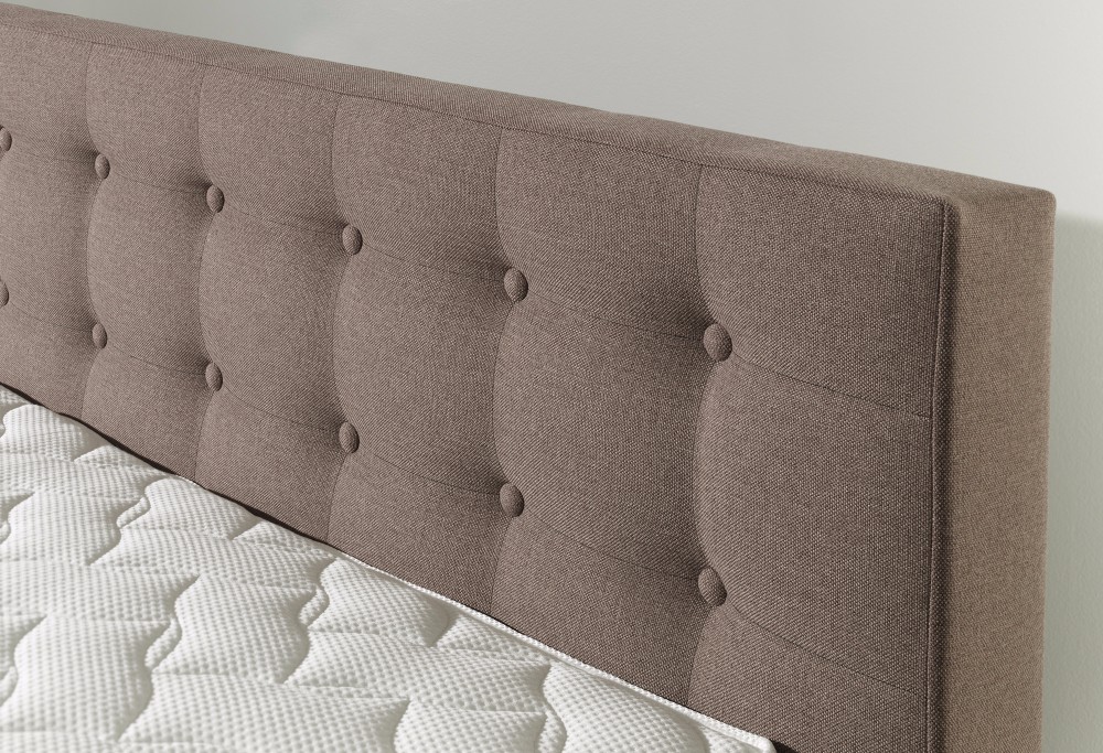 bruine Hotelboxspring Charlotte Deluxe
