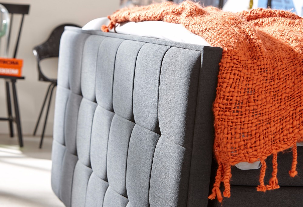 Grijze Boxspring Home 500