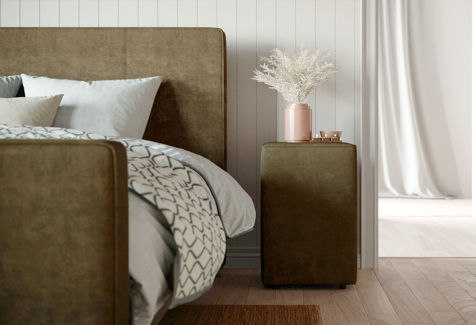 Boxspring Capella Ravello |Nachtkastje| Swiss Sense