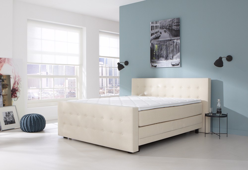 Witte Boxspring Home 240