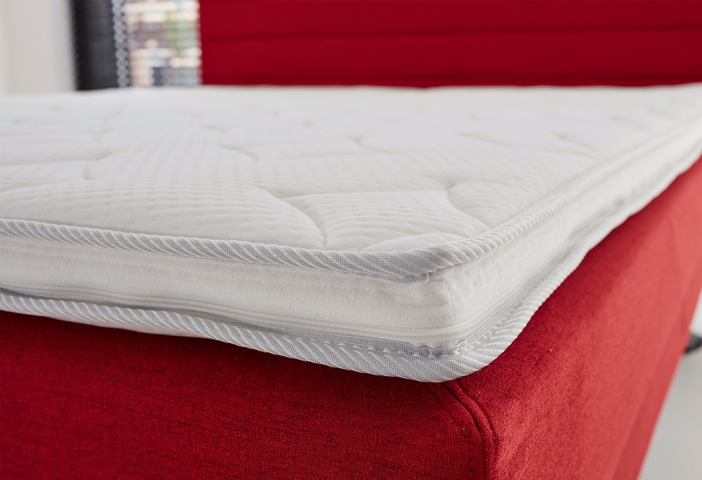 Rode boxspring Savelli Indigo