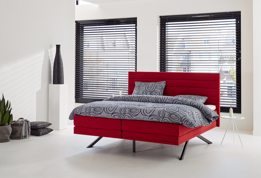 Rode boxspring Savelli Indigo