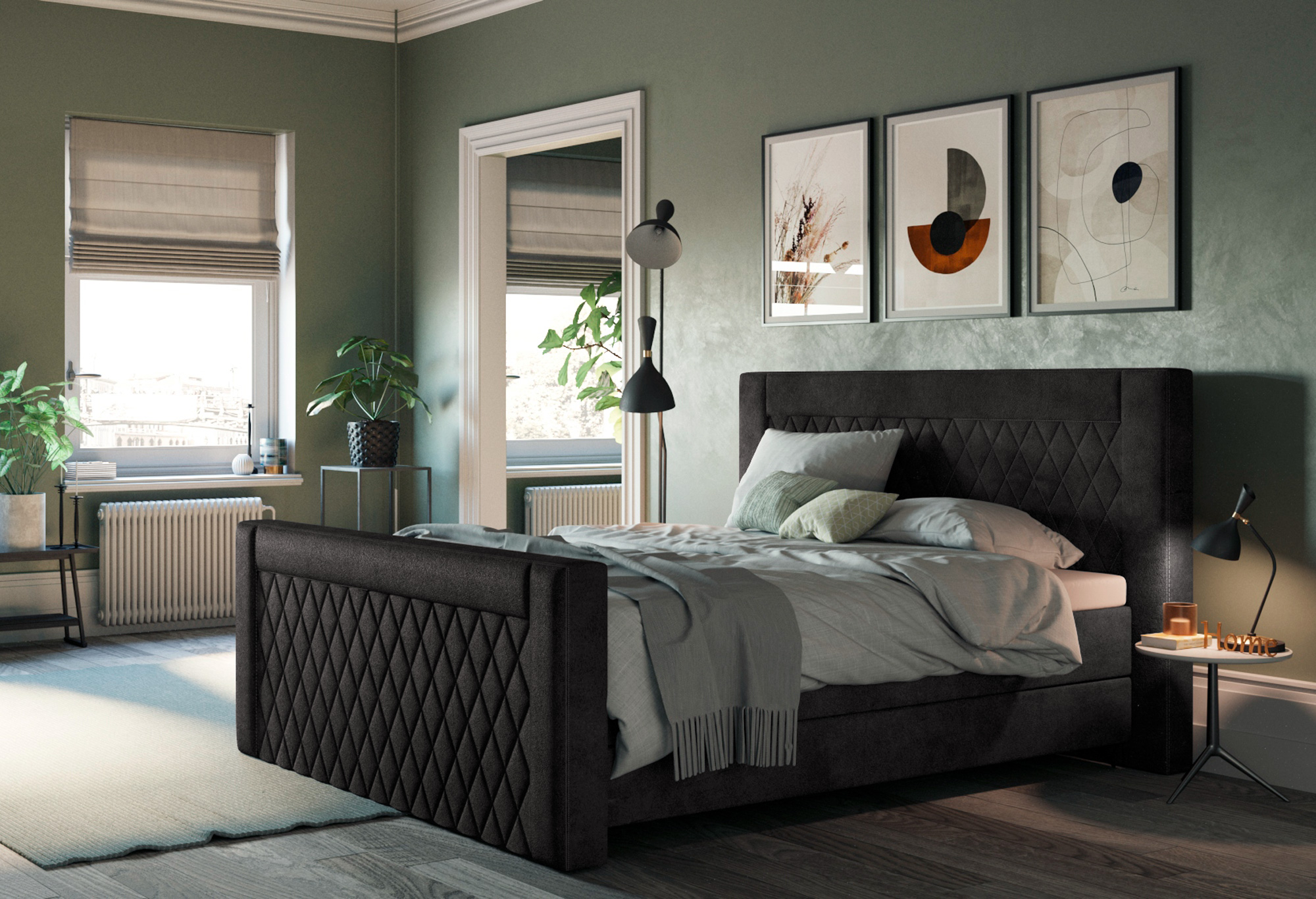 Boxspring Capella Castello | Hoofdbeeld | Swiss Sense