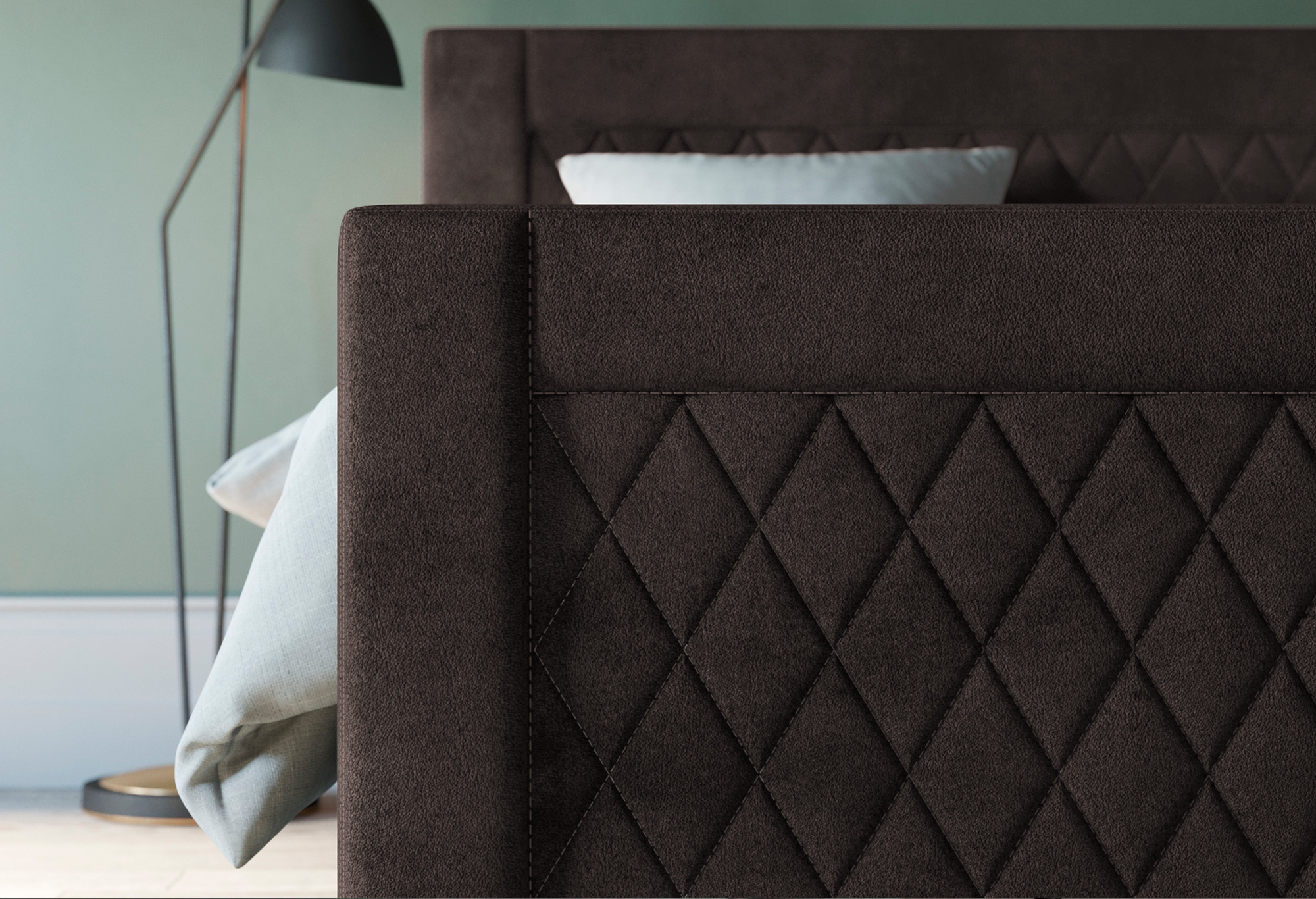 Boxspring Capella Castello | Voetbord | Swiss Sense