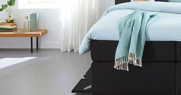 Lederen boxspring onderhouden | Swisssense.nl