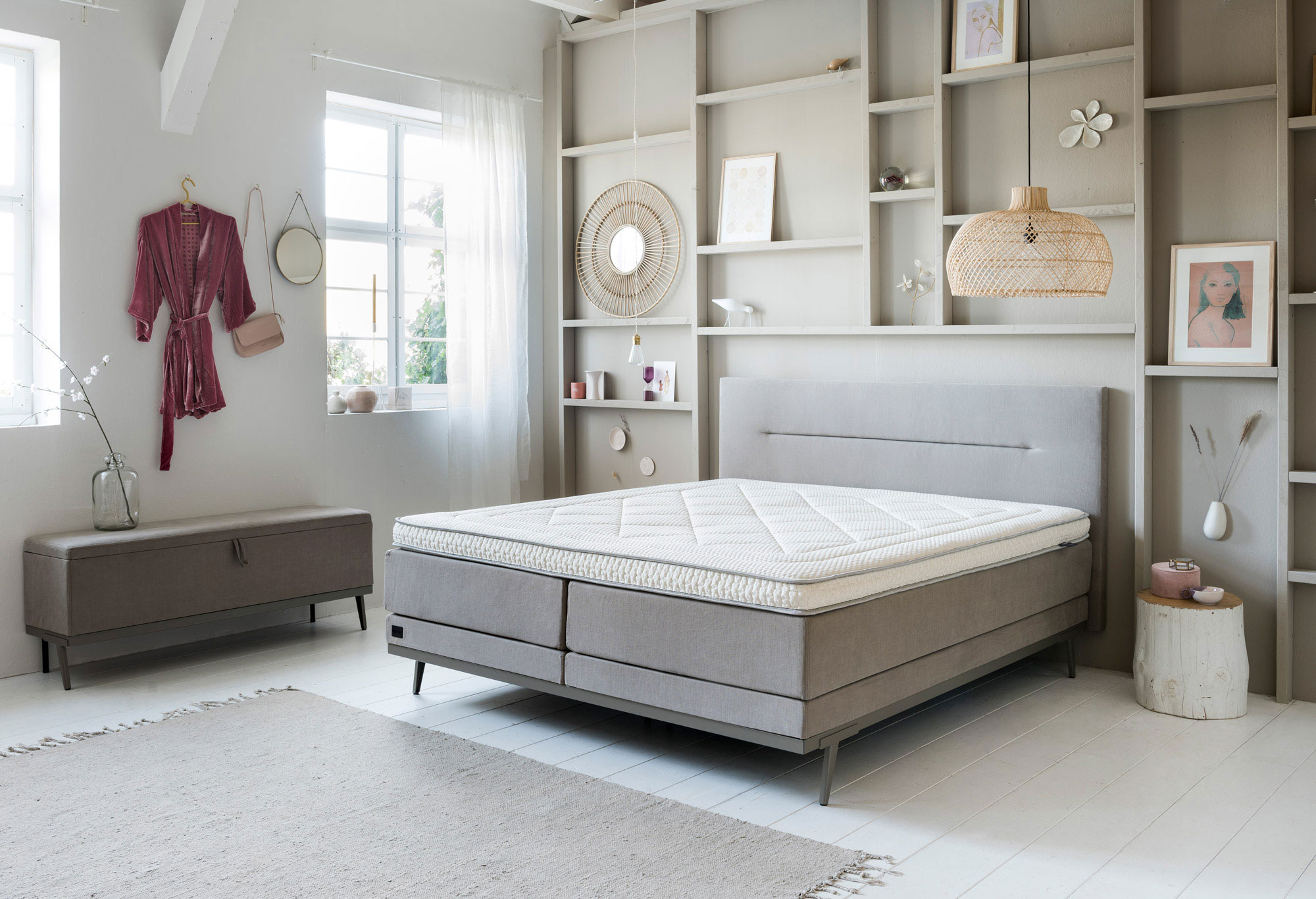 Boxspring Lifestyle by vtwonen Cinnamon | Swiss Sense