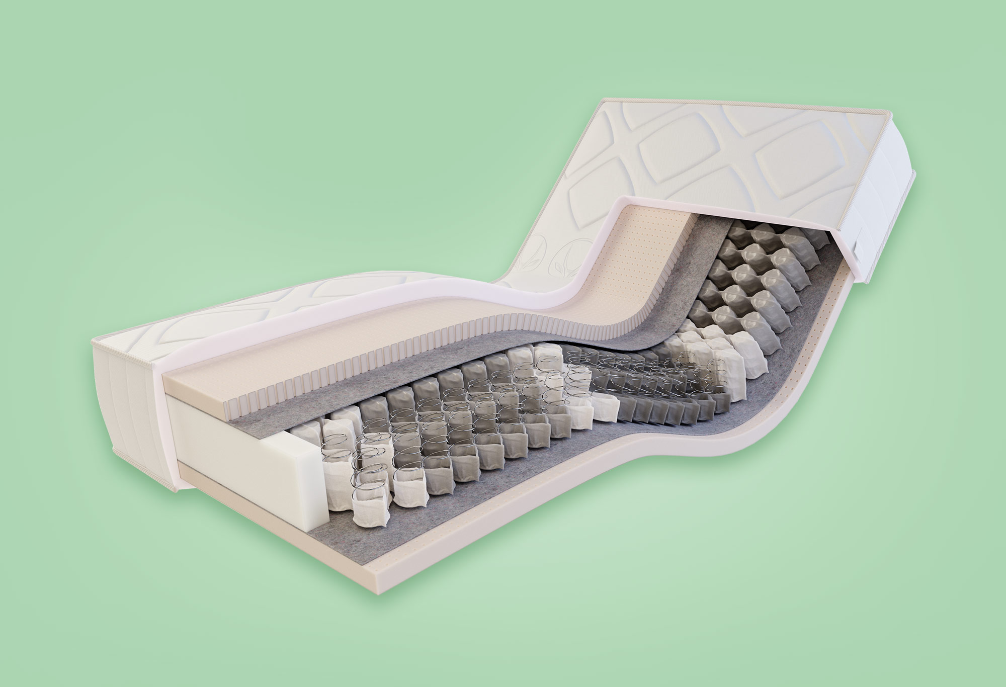 Gazella Comfort III Pocketvering Matras | Swiss Sense