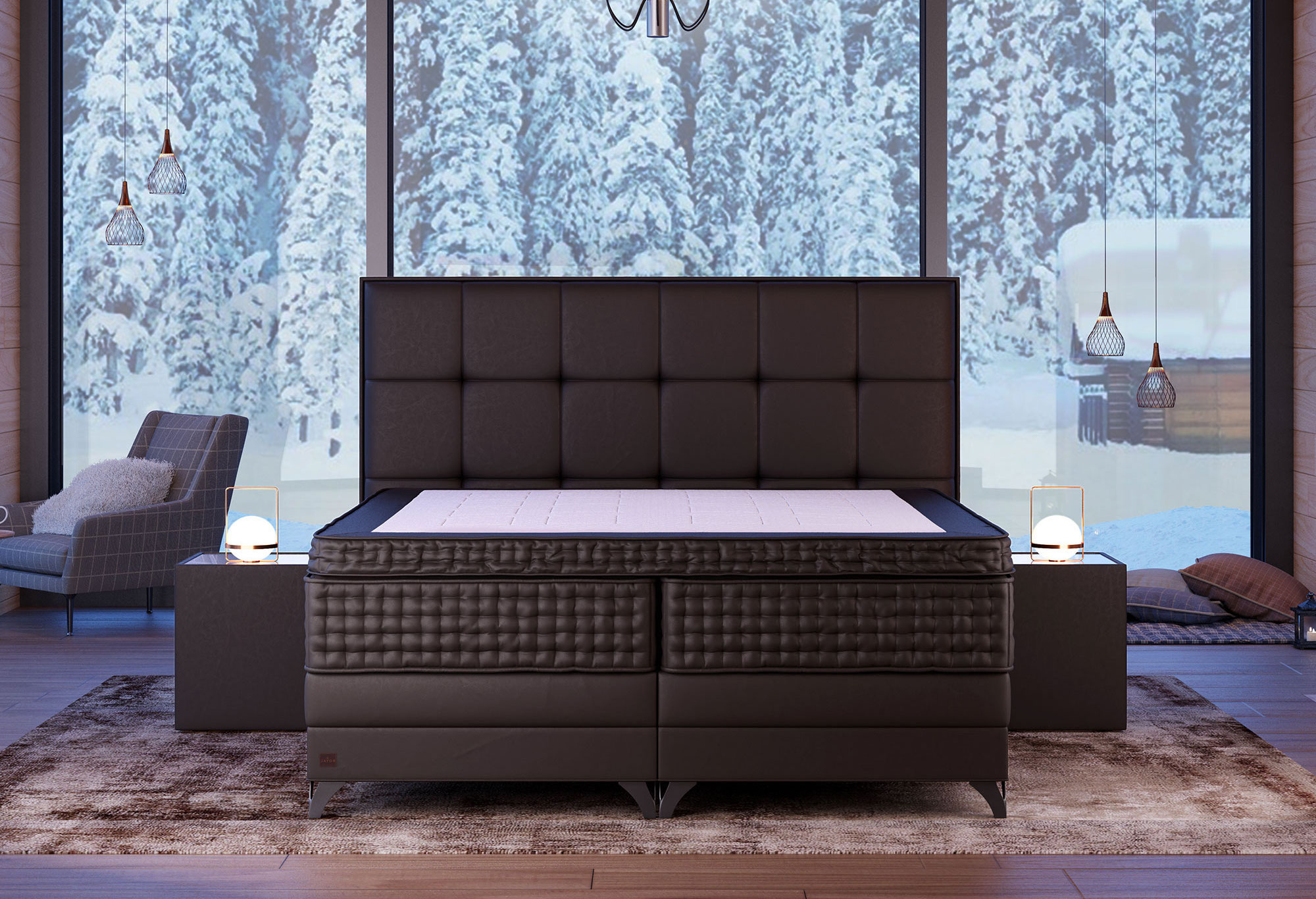 Boxspring Royal Aurora | Matras| Swiss Sense