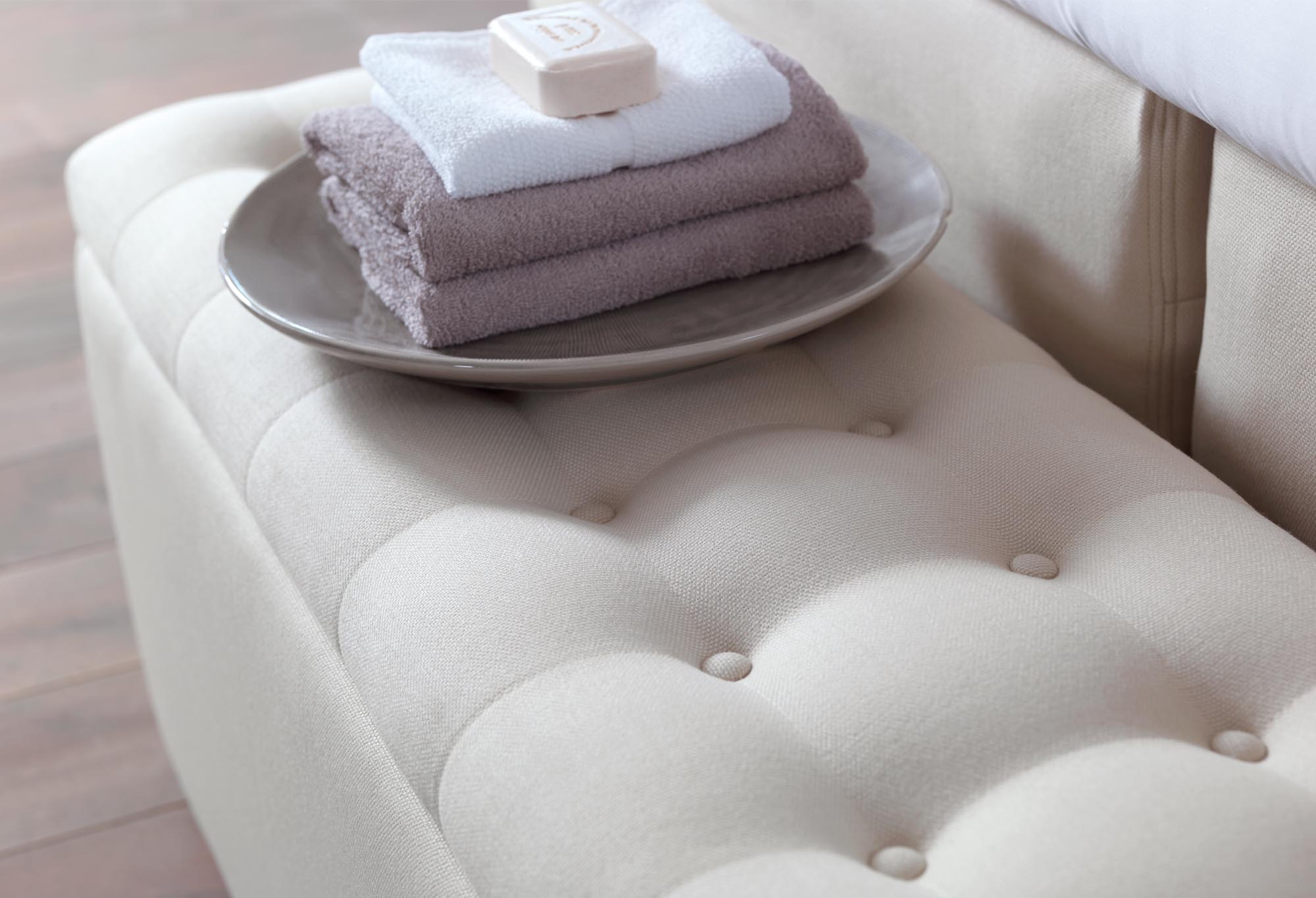 Beige Boxspring home 465-S