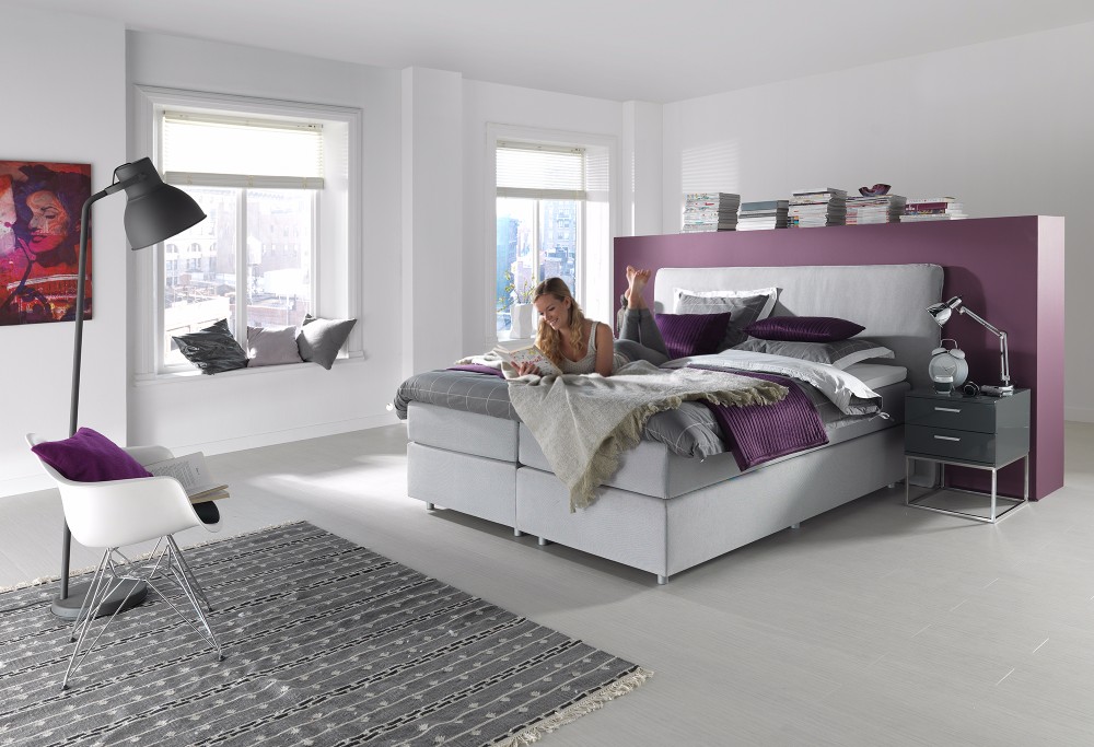 Witte Boxspring Home 300