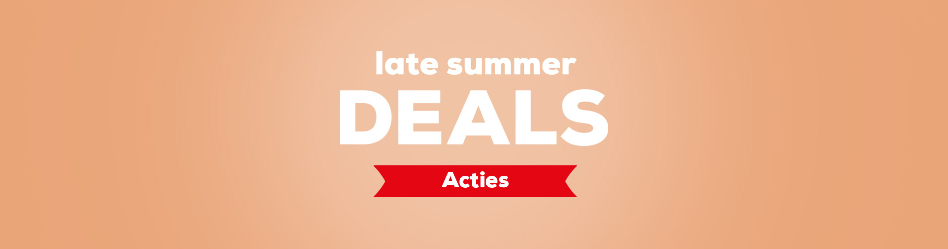 Actiebanner | Swiss Sense