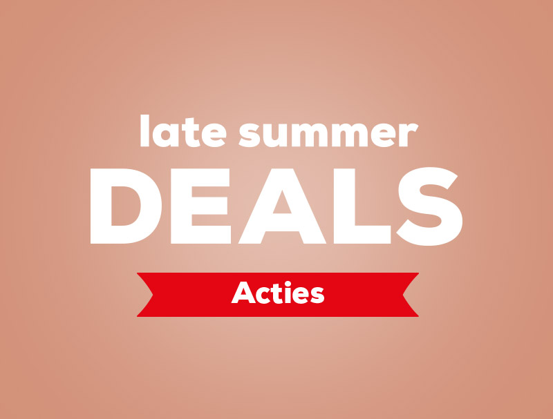 Actiebanner | Swiss Sense