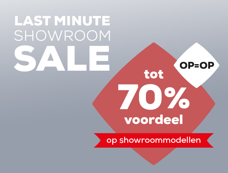 Acties Last Minute Showroom Sale | Swiss Sense