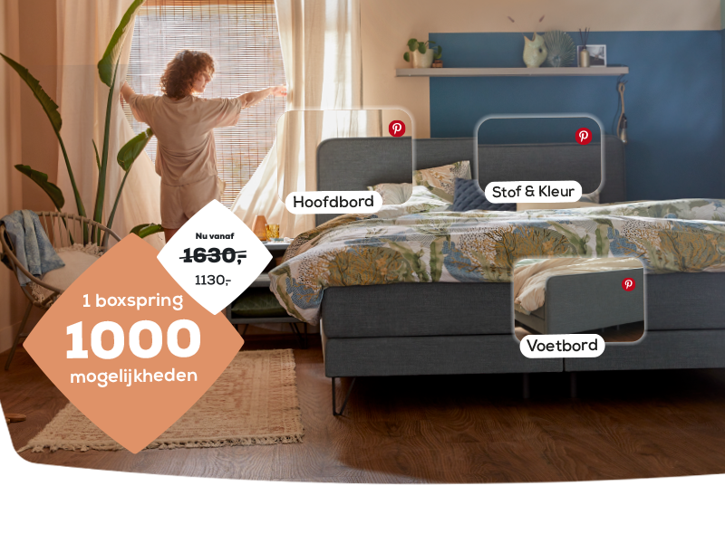 Stel jouw Home boxspring samen | Swiss Sense