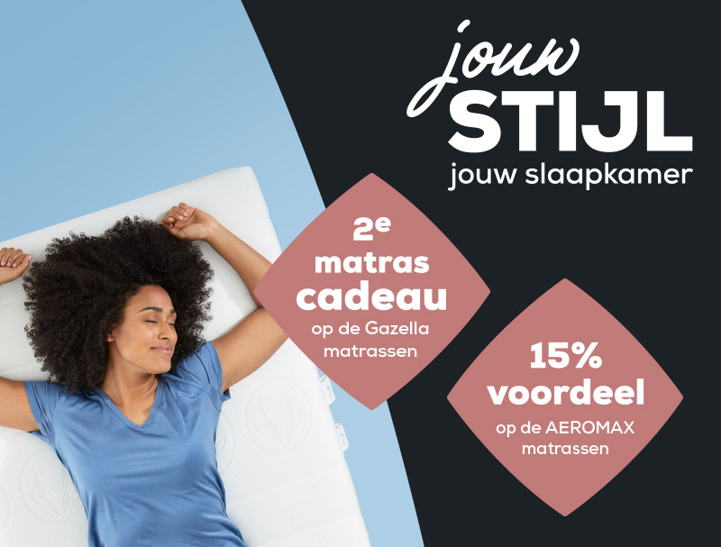 AEROMAX en Gazella Matrassen Voordeel | Swiss Sense