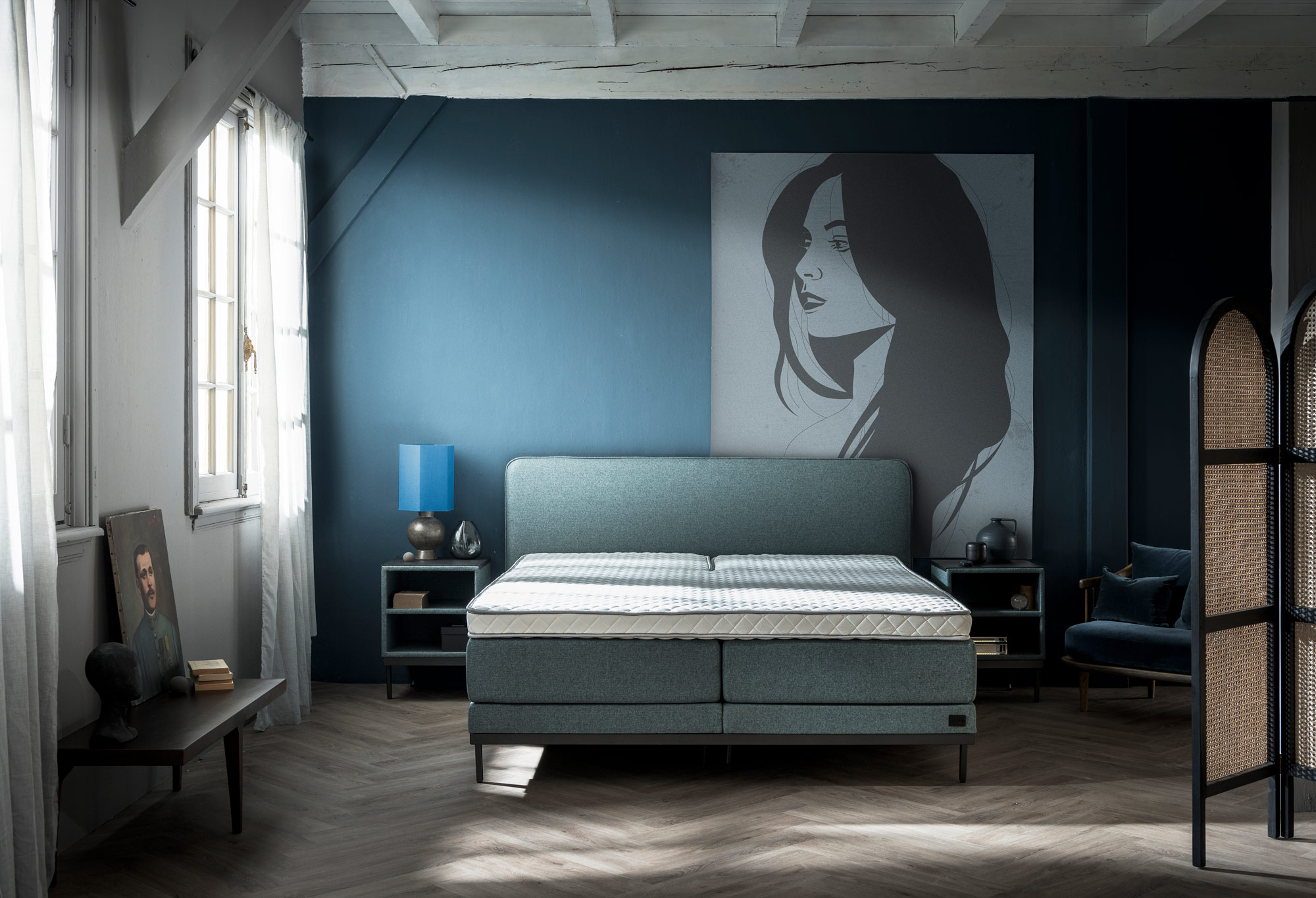 pepper sws frontkaal Boxspring Lifestyle by vtwonen Pepper | Swiss Sense