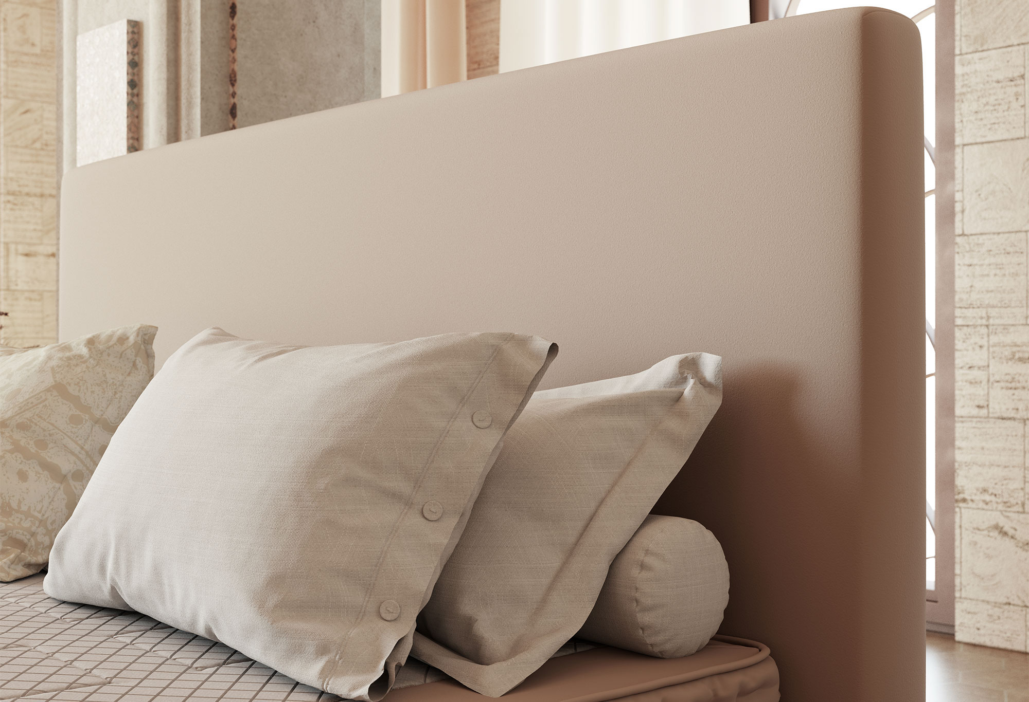 Boxspring Royal Olympus | Hoofdbord | Swiss Sense