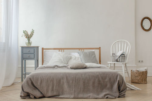 Slaapkamer kleuren | Witte slaapkamer - 1