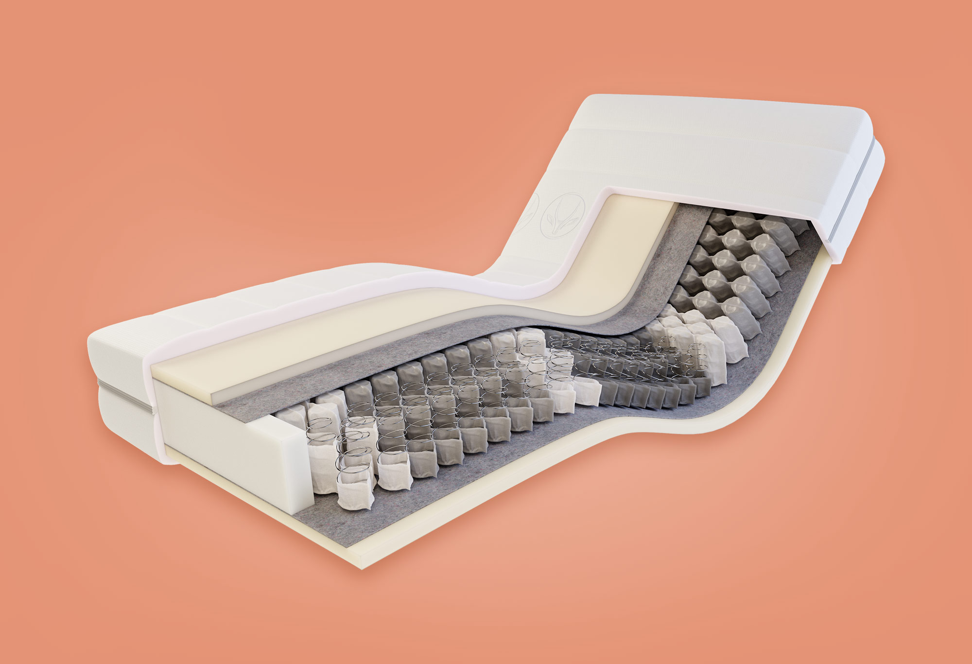 Gazella Support I Pocketvering Matras | Swiss Sense