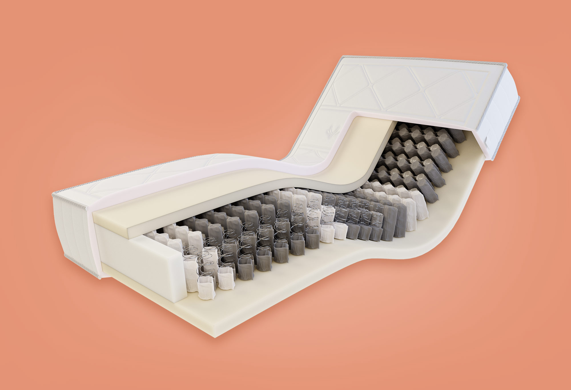 Gazella Support III Pocketvering Matras | Swiss Sense