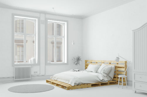 Slaapkamer Inrichten | Witte Slaapkamer 1