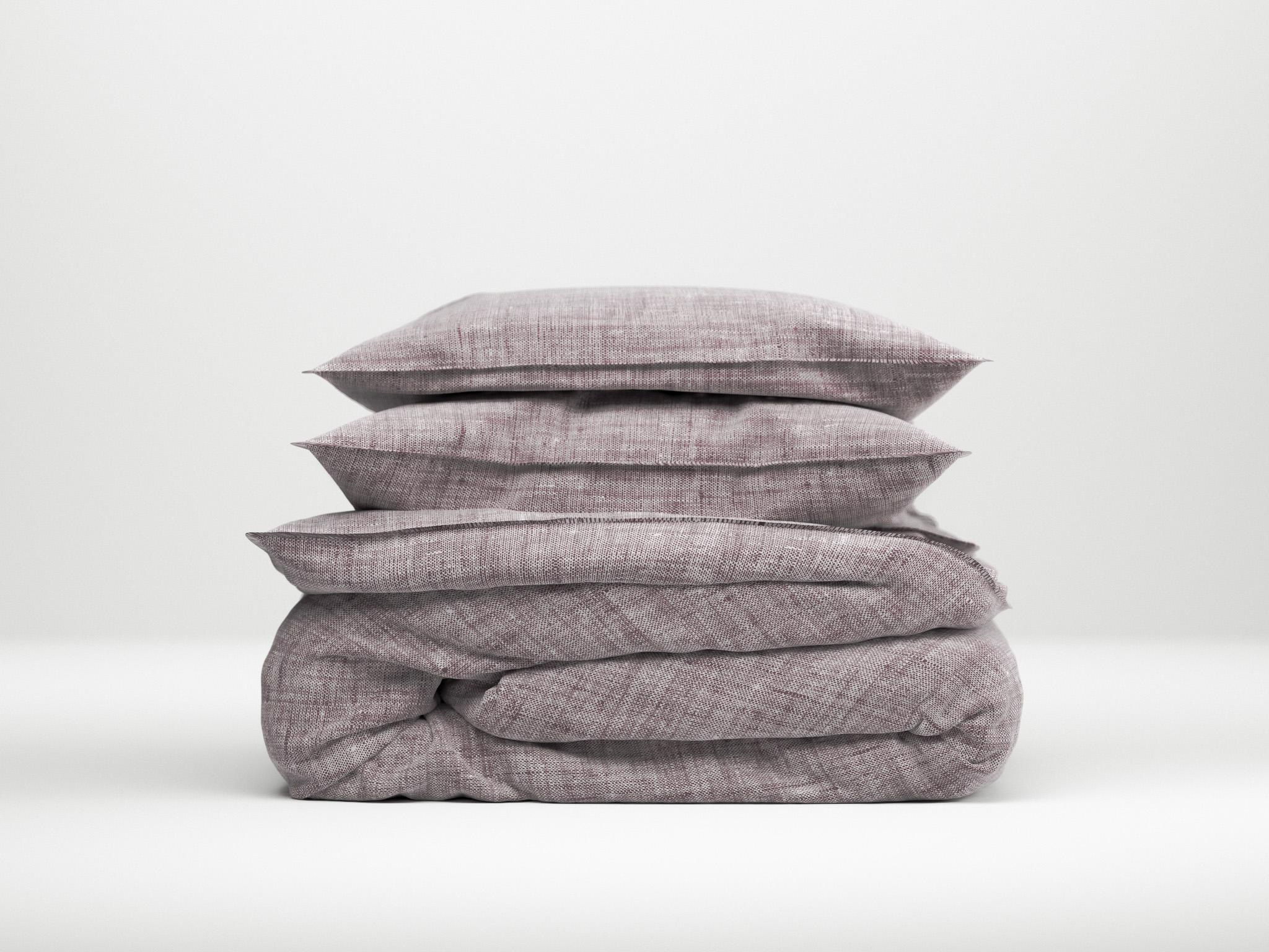 Zo!Home Lino Dekbedovertrek Purple | Swiss Sense