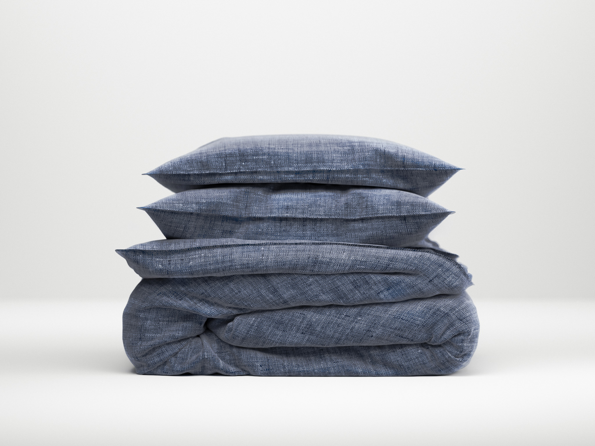 Zo!Home Lino Dekbedovertrek Urban Blue| Swiss Sense