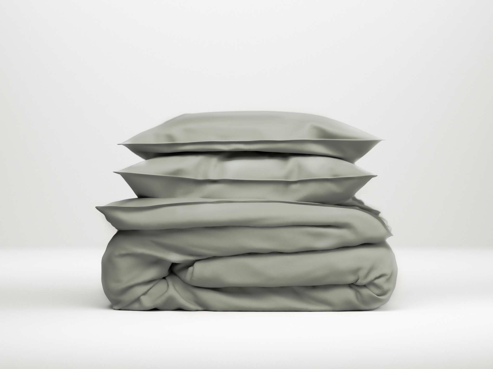Zo!Home Lino Dekbedovertrek Iron Grey | Swiss Sense