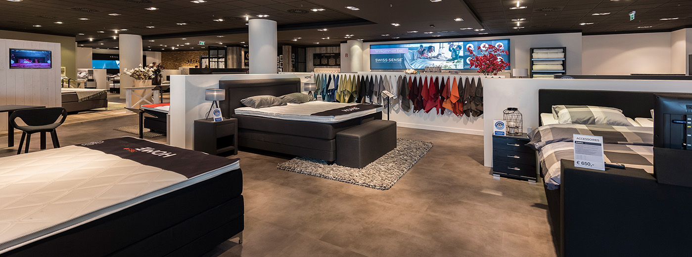 Kosten Over instelling laten we het doen Boxspring Düsseldorf? Boxsprings bij Swiss Sense in Düsseldorf