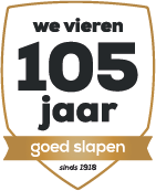 We vieren 105 jaar goed slapen