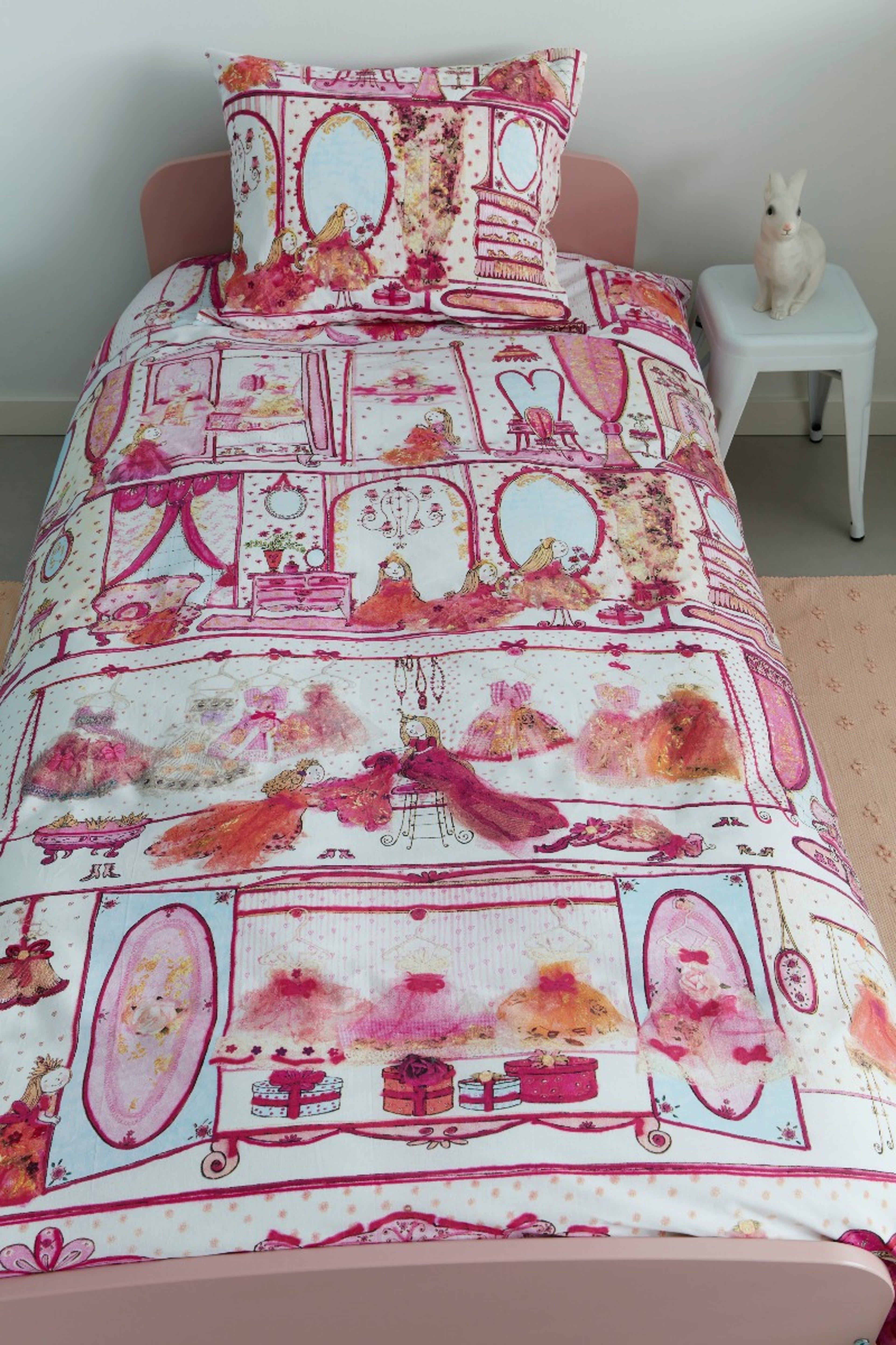 Beddinghouse Kids Princess Wardrobe Pink Dekbedovertrek