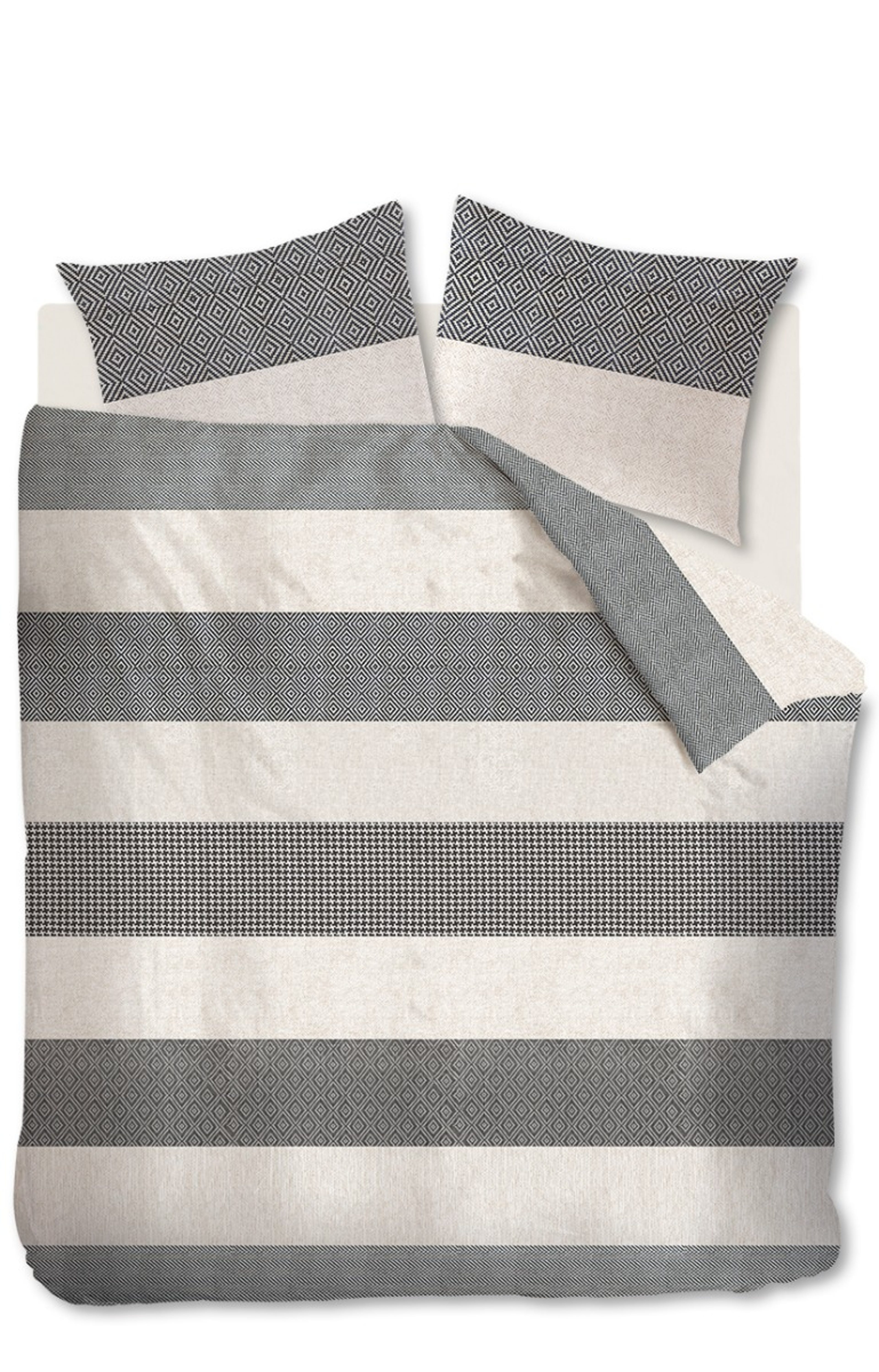 Dixxius Black Match Dekbedovertrek 3-pack