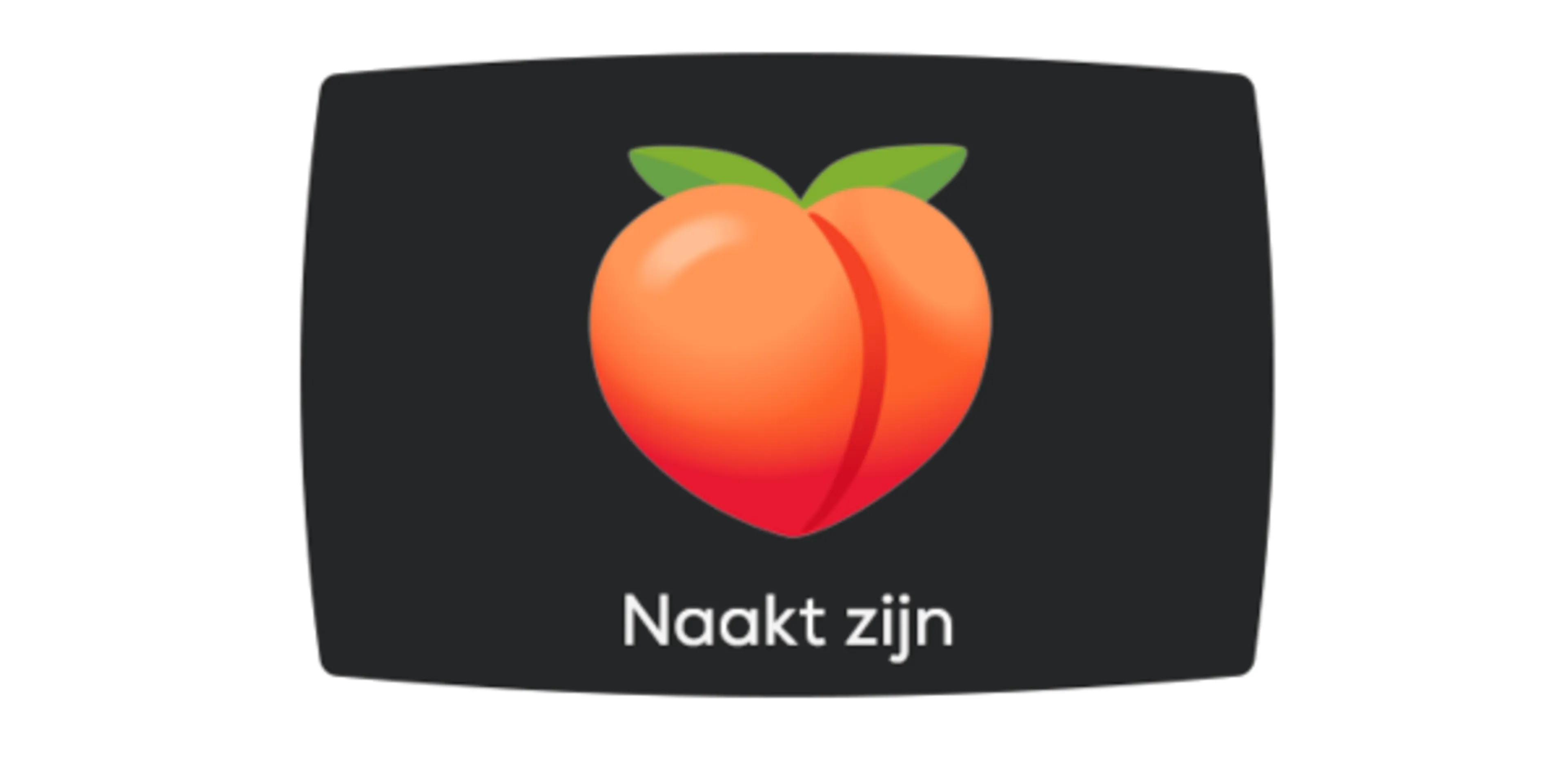Helemaal naakt