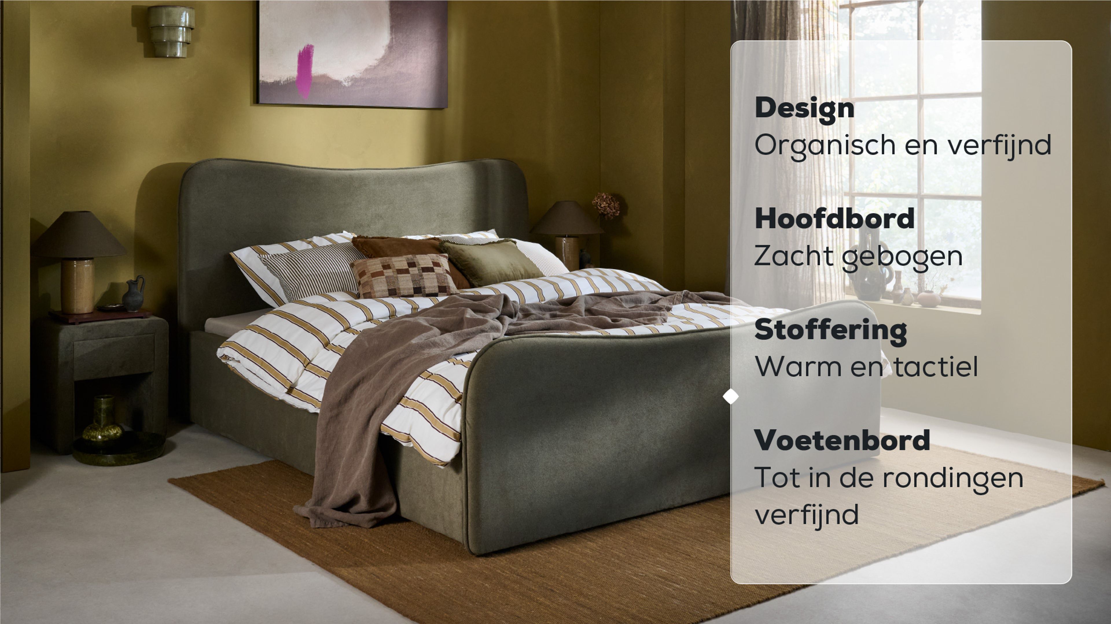 Bedframe Home Kawa - by vtwonen