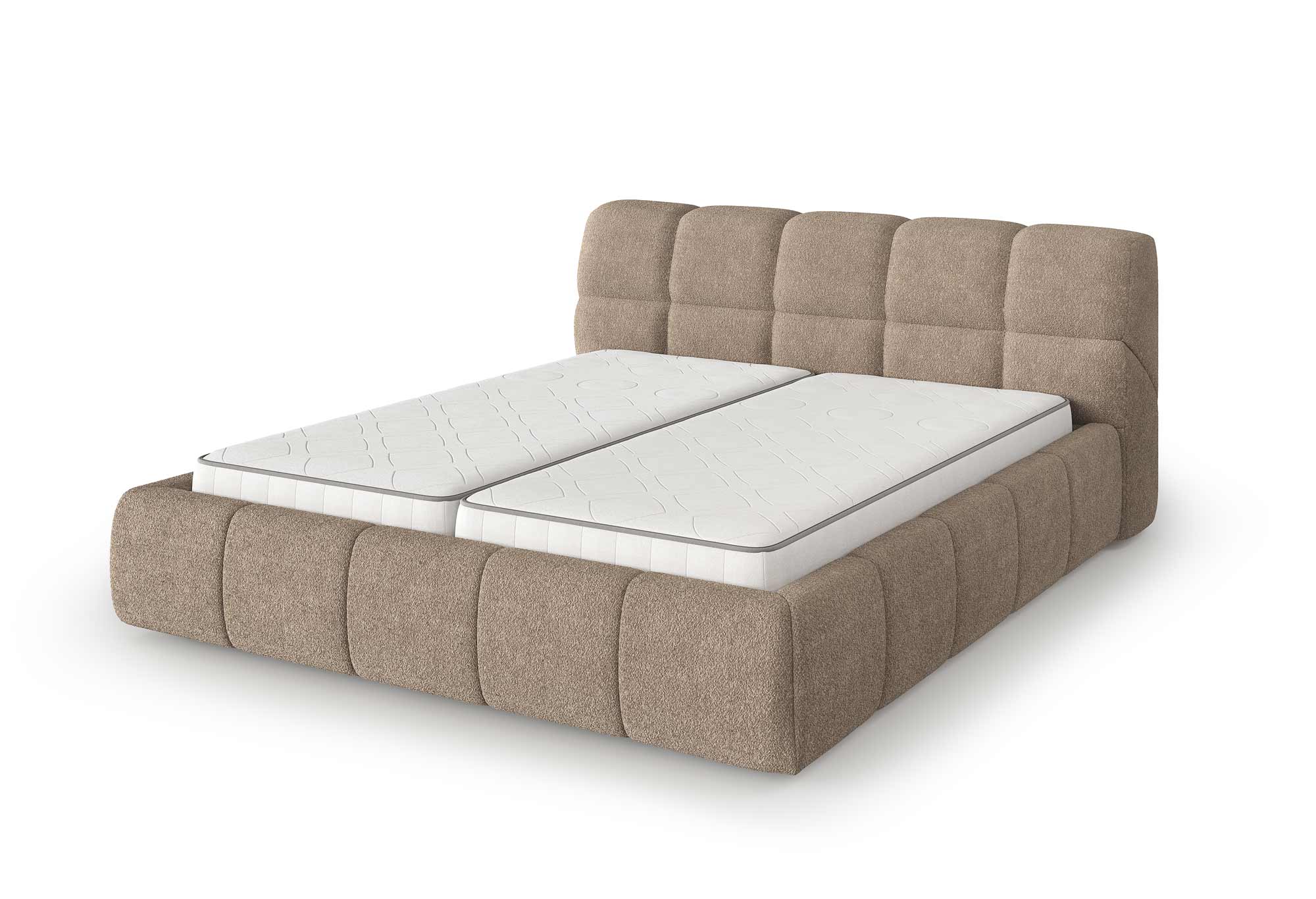 Gestoffeerd Bedframe Night Santiago | Swiss Sense