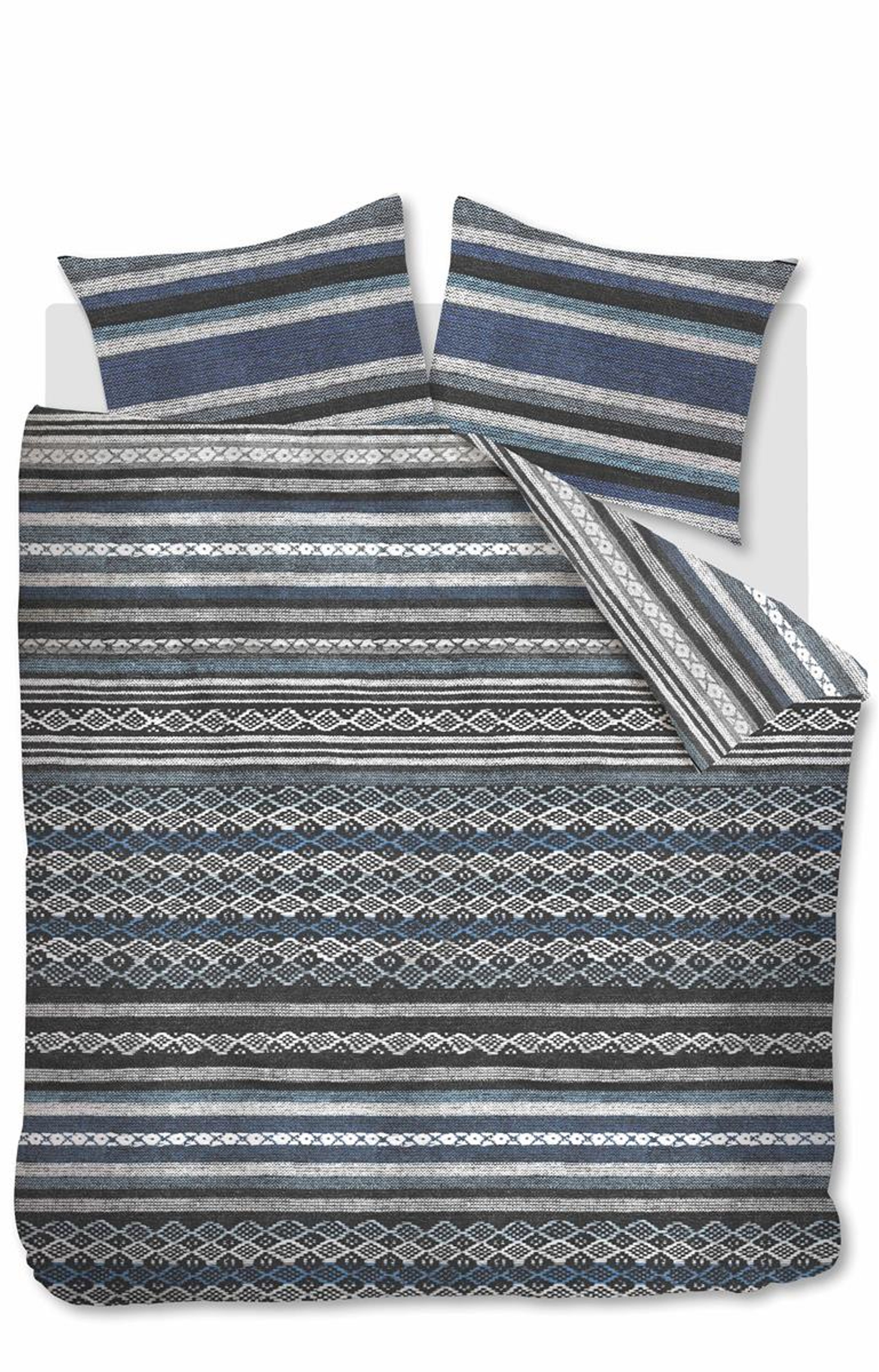 Dixxius Pendleton Blue Dekbedovertrek
