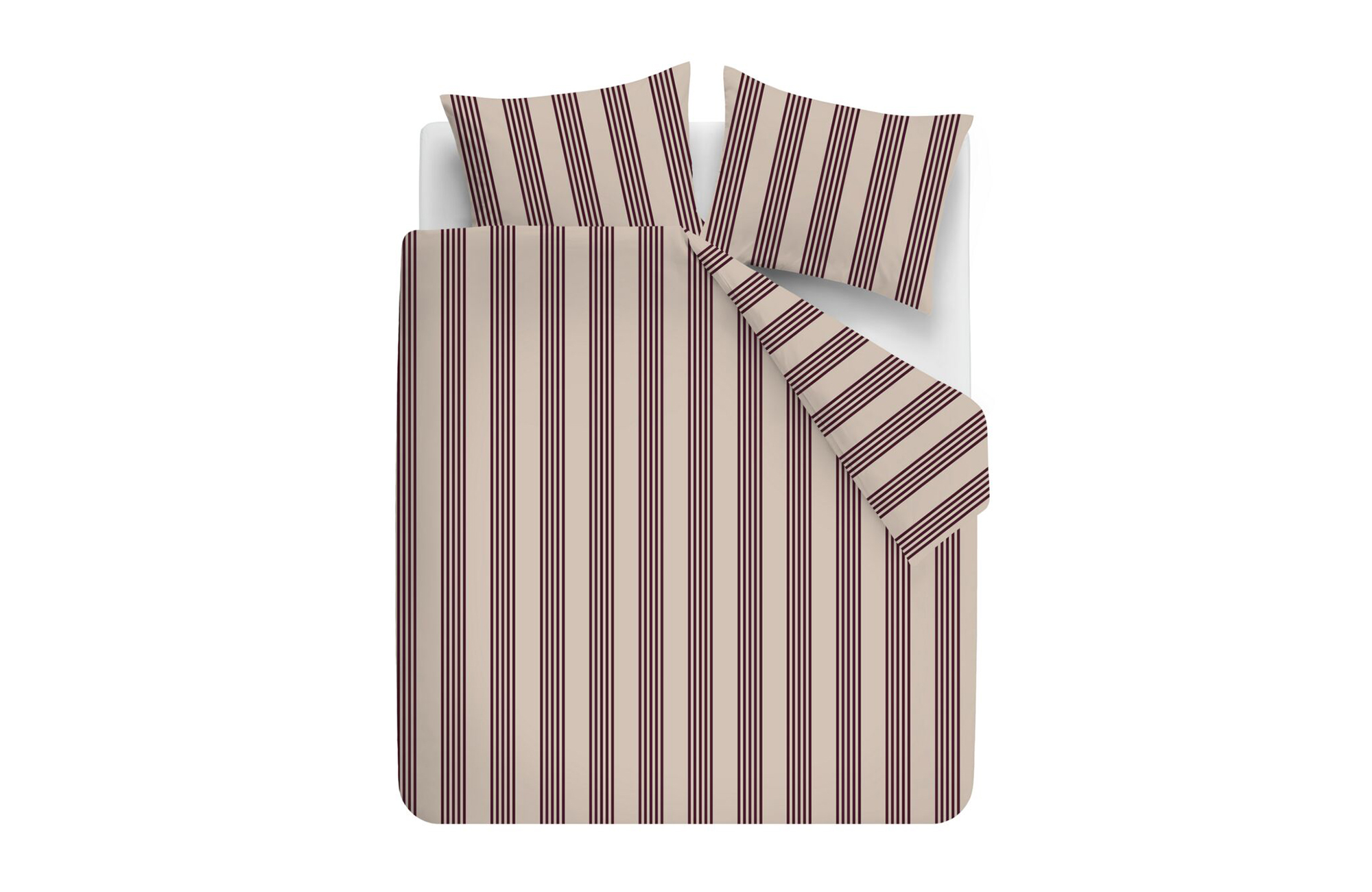 vtwonen Pure Stripe Dekbedovertrek Naturel