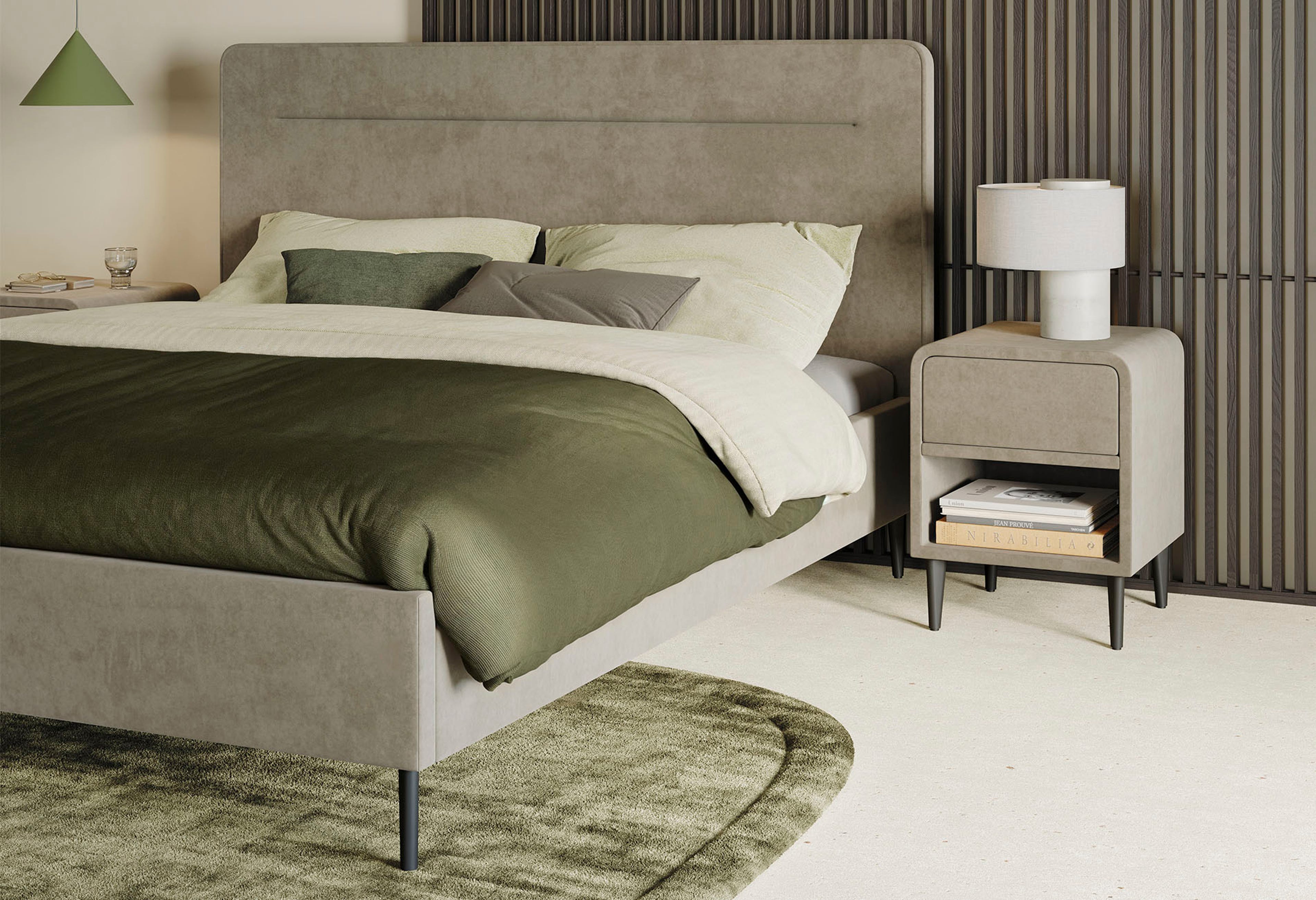 Gestoffeerd Bedframe Home 102