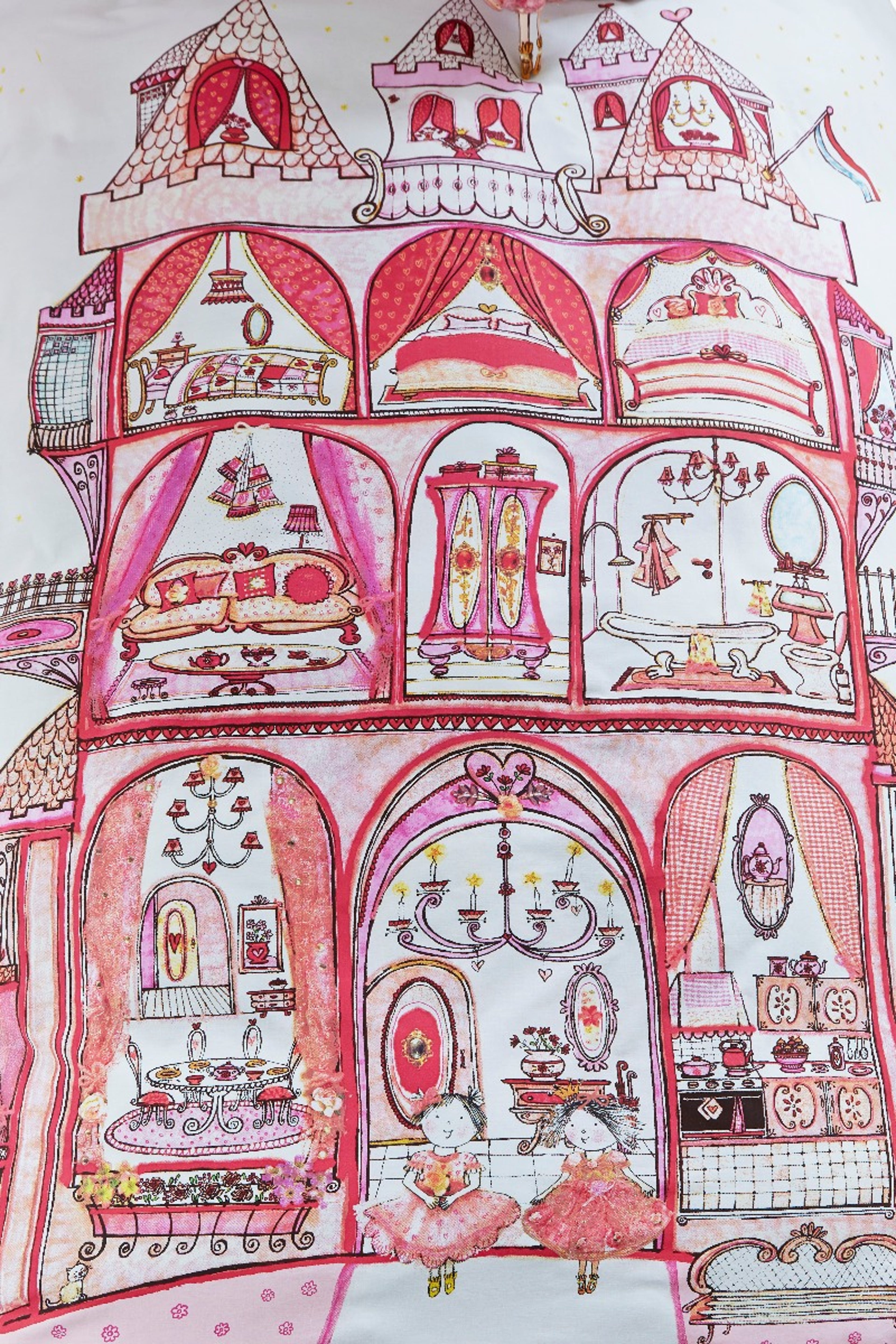 Beddinghouse Kids Sweet Palace Pink Dekbedovertrek