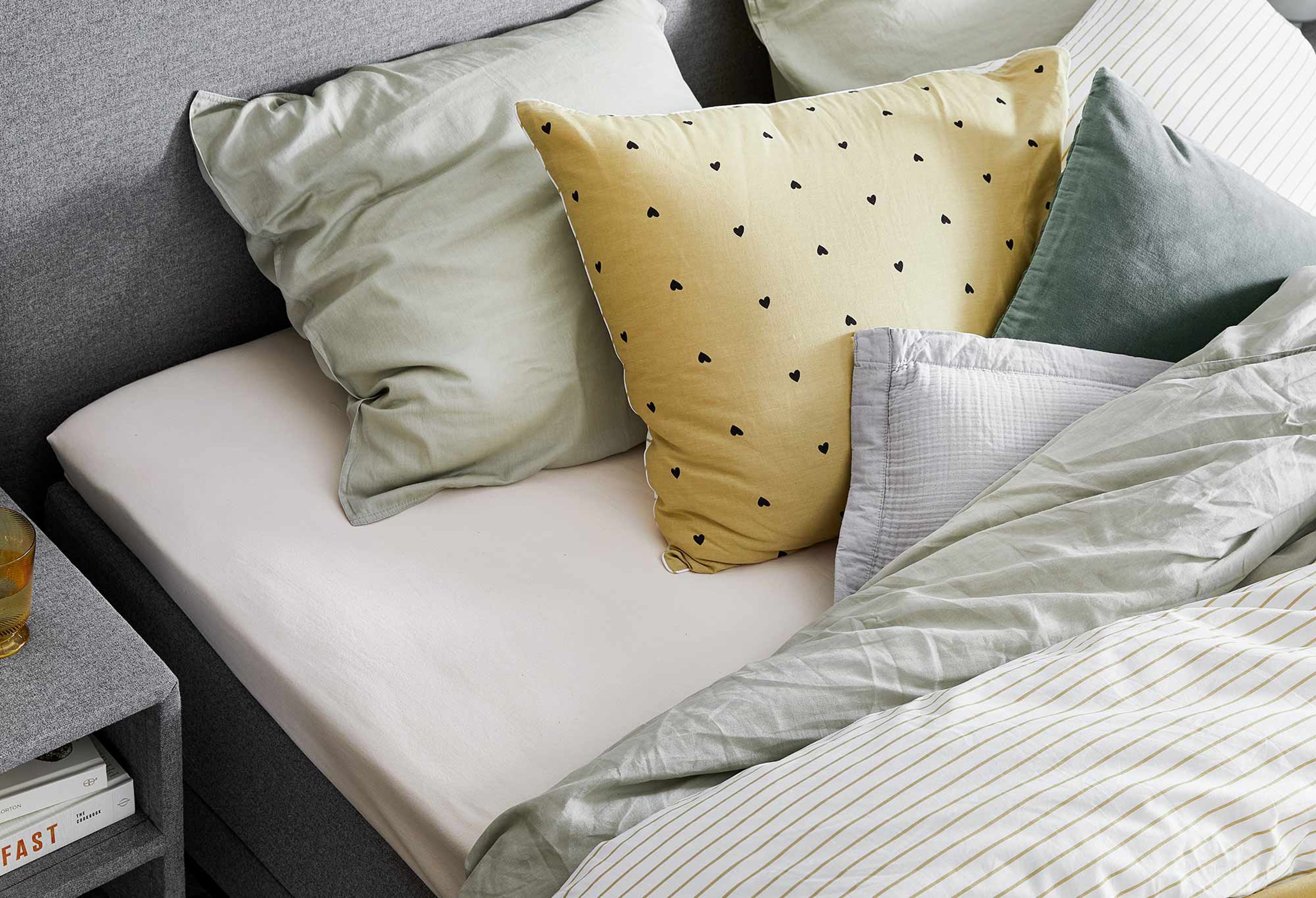 Boxspring grijs in verschillende uitvoeringen