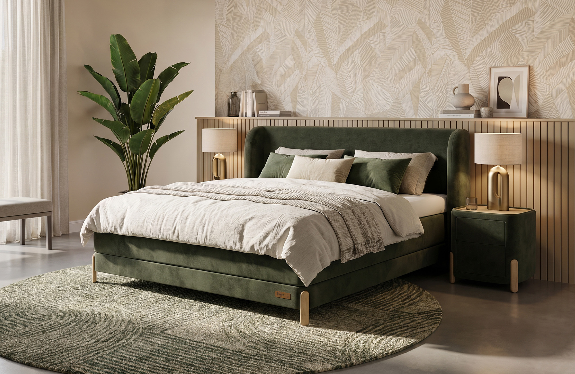Boxspring LIVSON No.4 - Edition