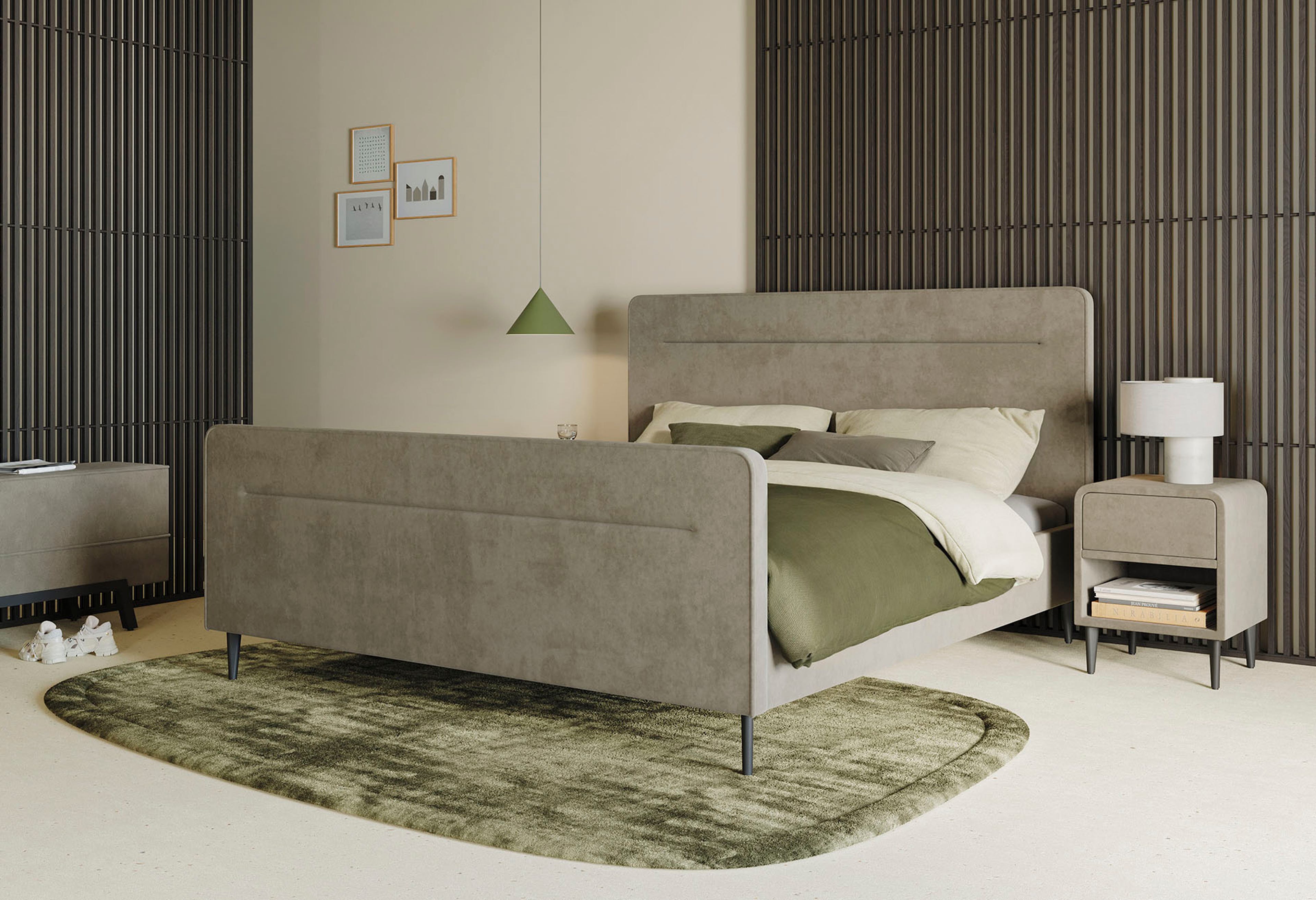 Gestoffeerd Bedframe Home 102