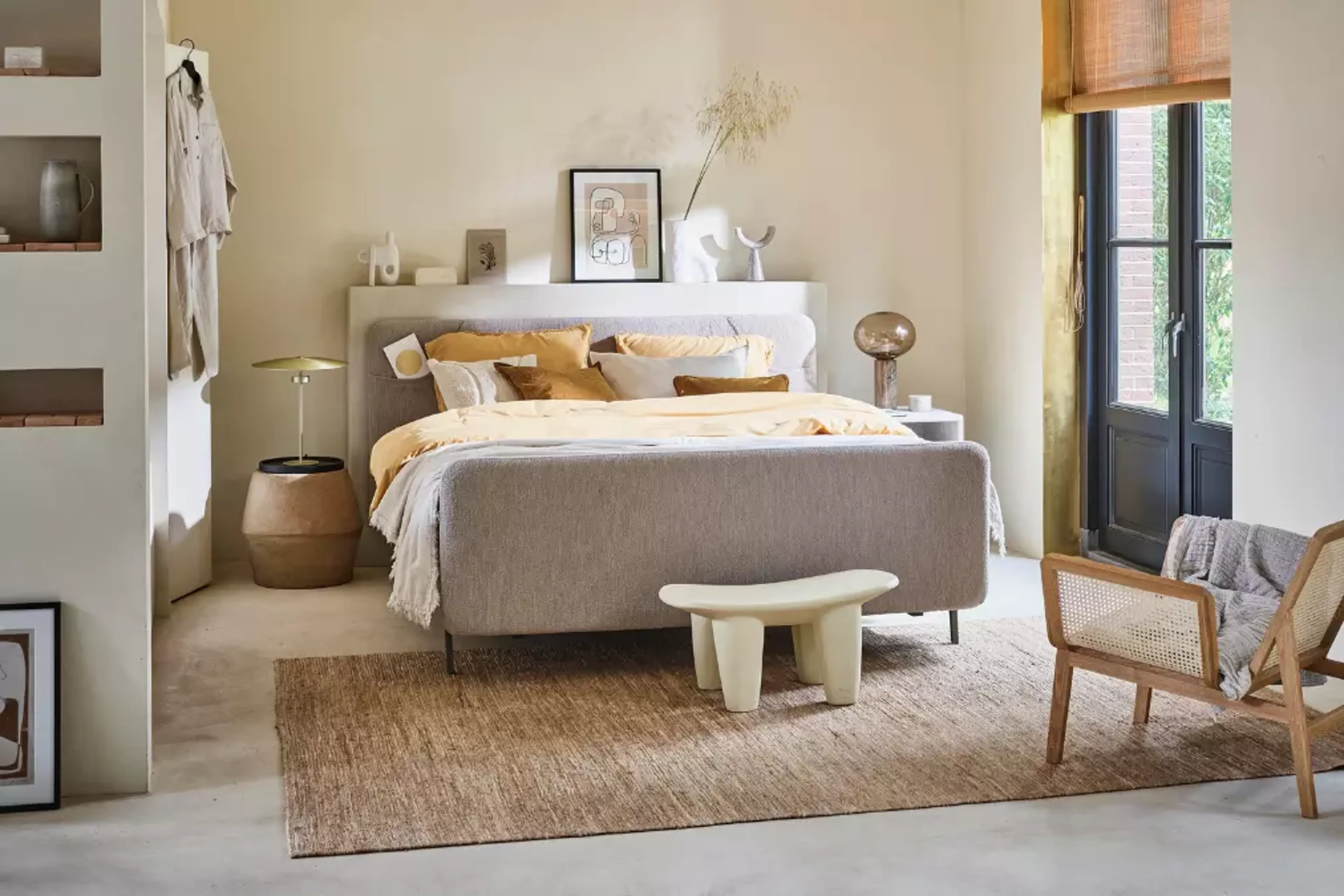 Slaapkamer voor de zongenieter
