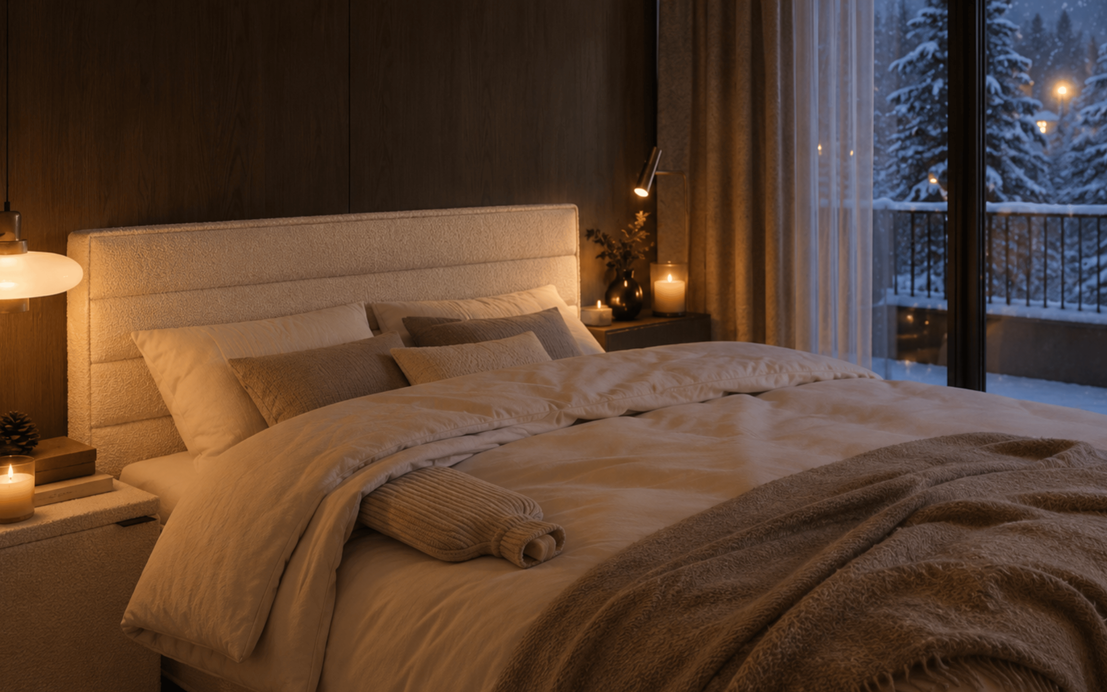1. Maak je bed alvast warm