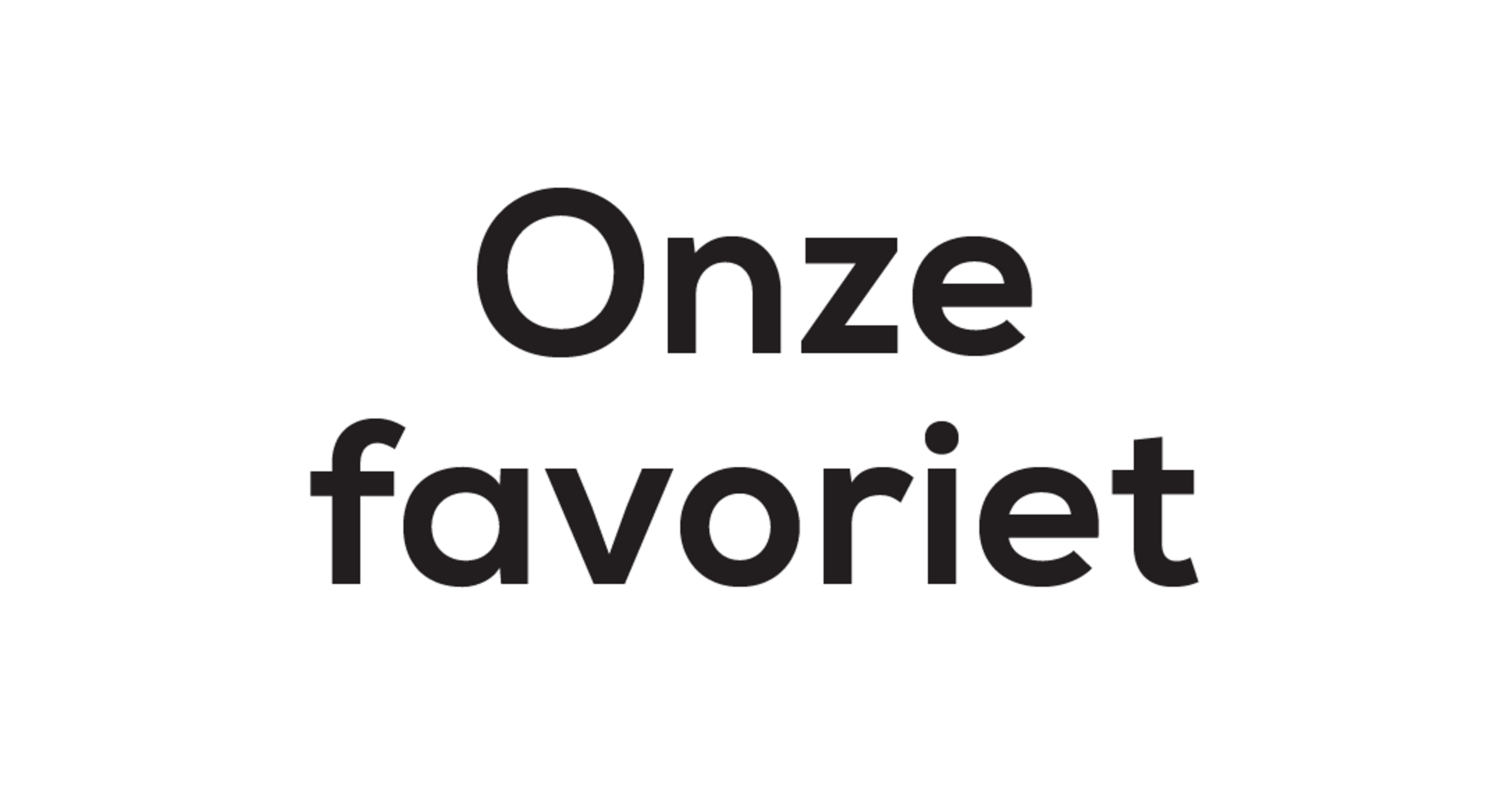 NL label onze favoriet