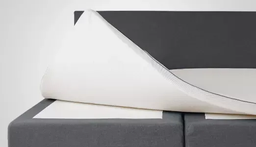 Minimale verschuiving door de antislip-laag