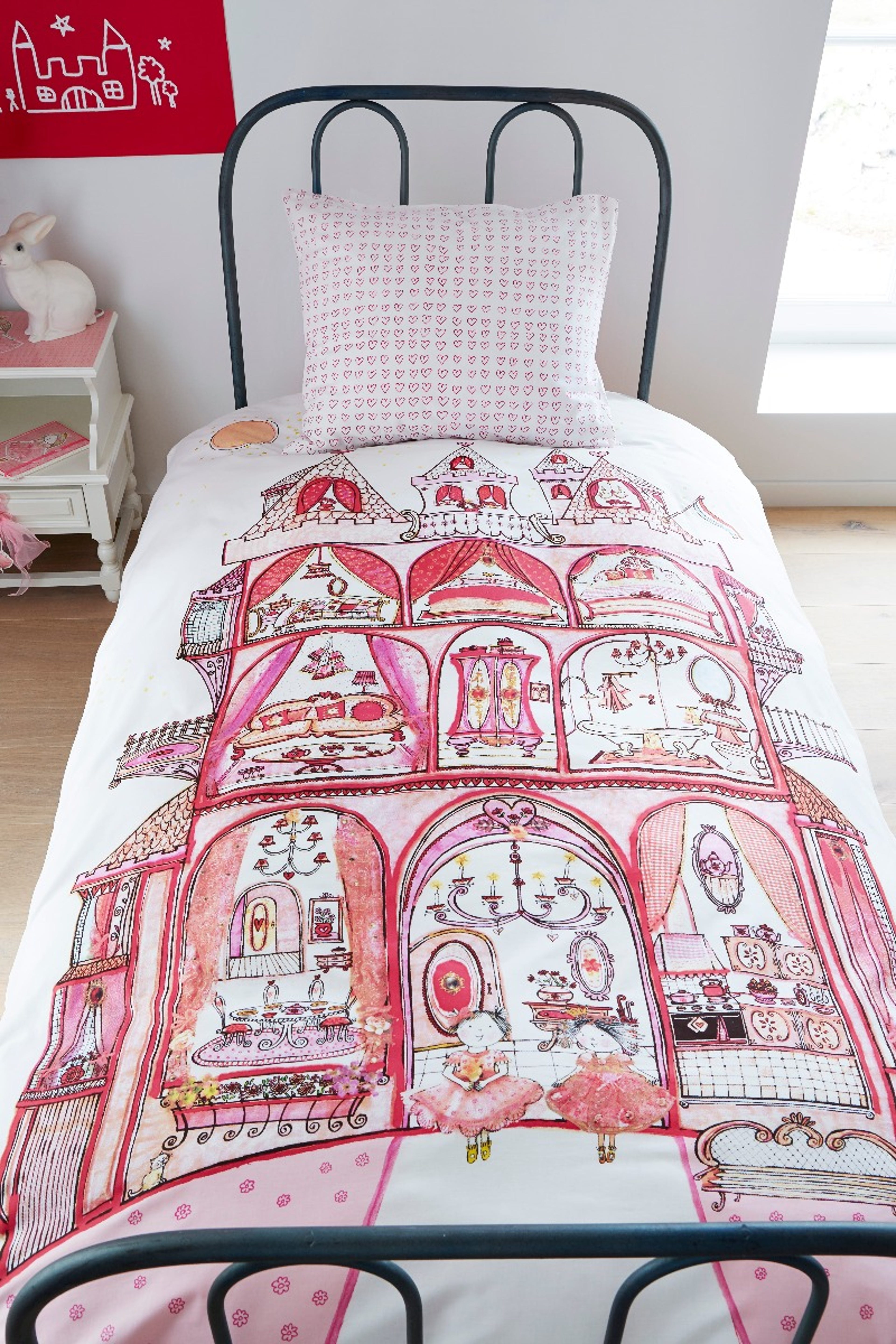 Beddinghouse Kids Sweet Palace Pink Dekbedovertrek