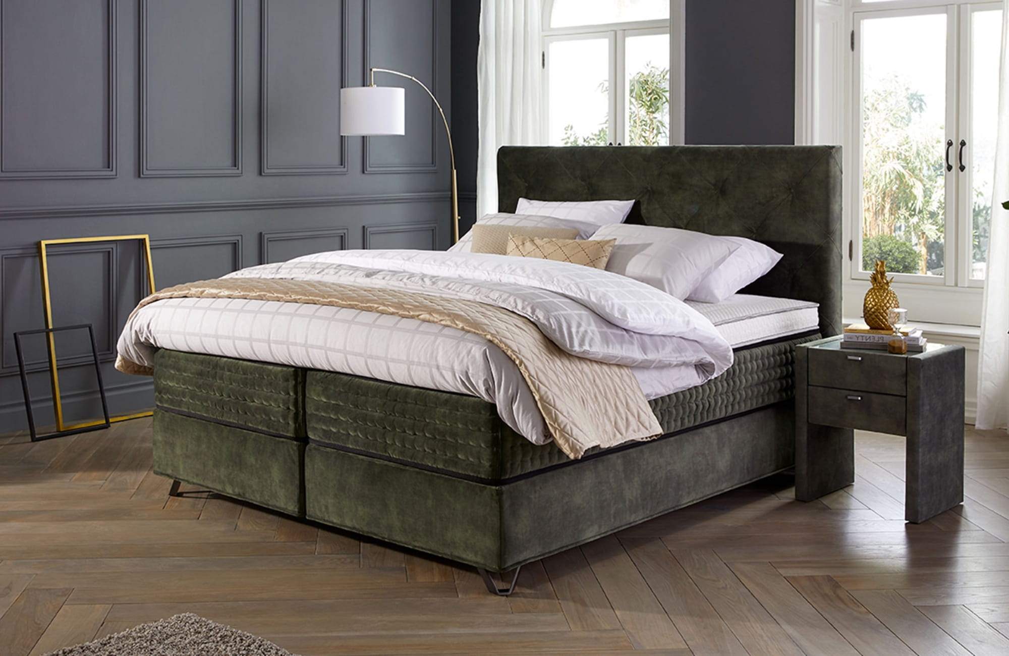 Boxspring Royal Babylon - Snel leverbaar
