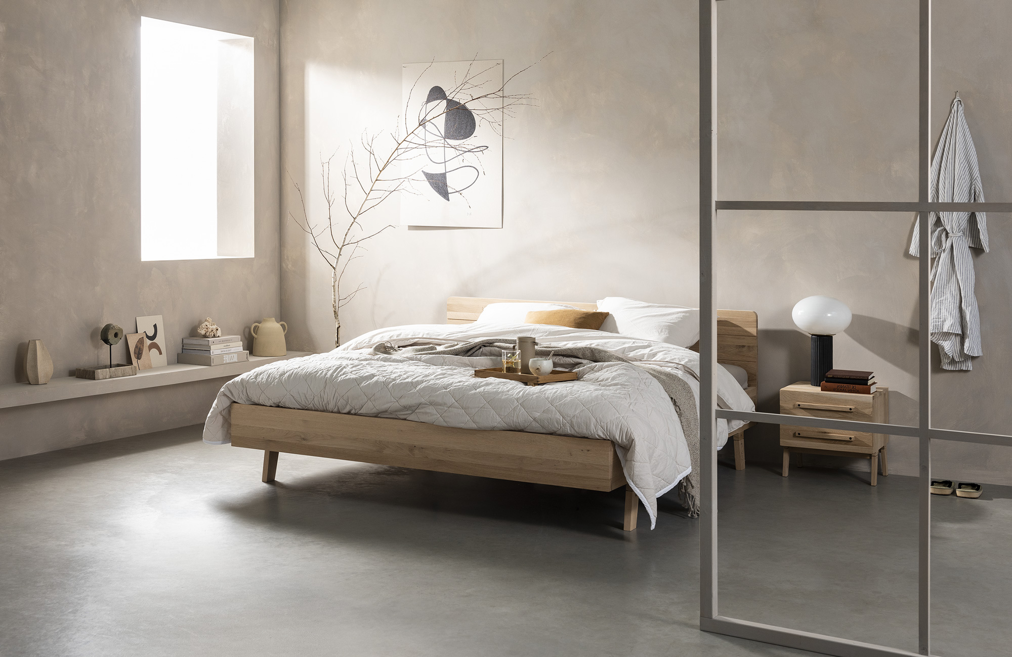 Bedframes met twee losse matrassen